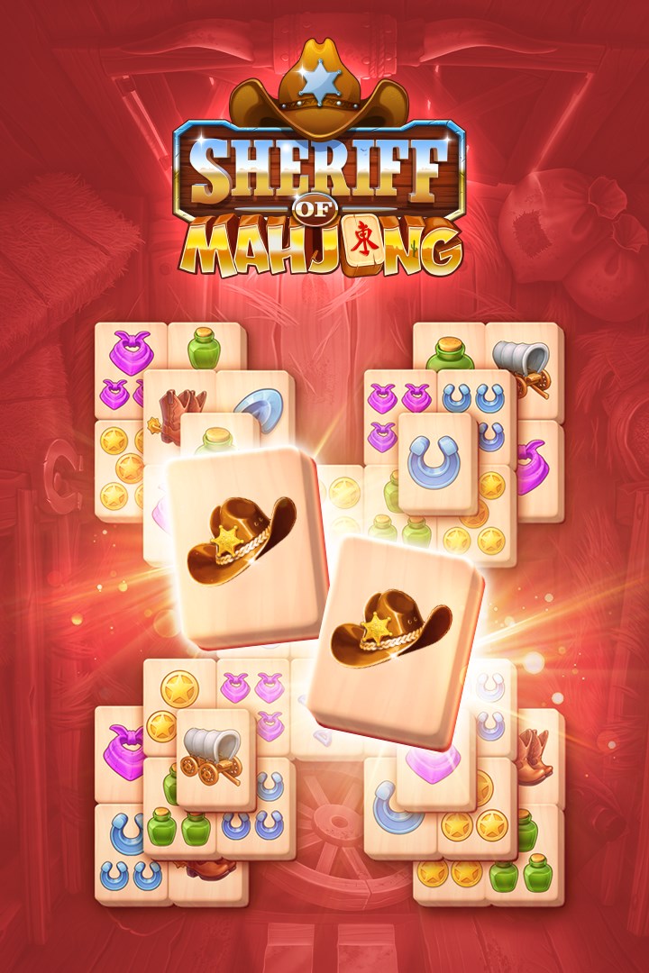 Sheriff of Mahjong Solitaire: Classic Tile Match poster