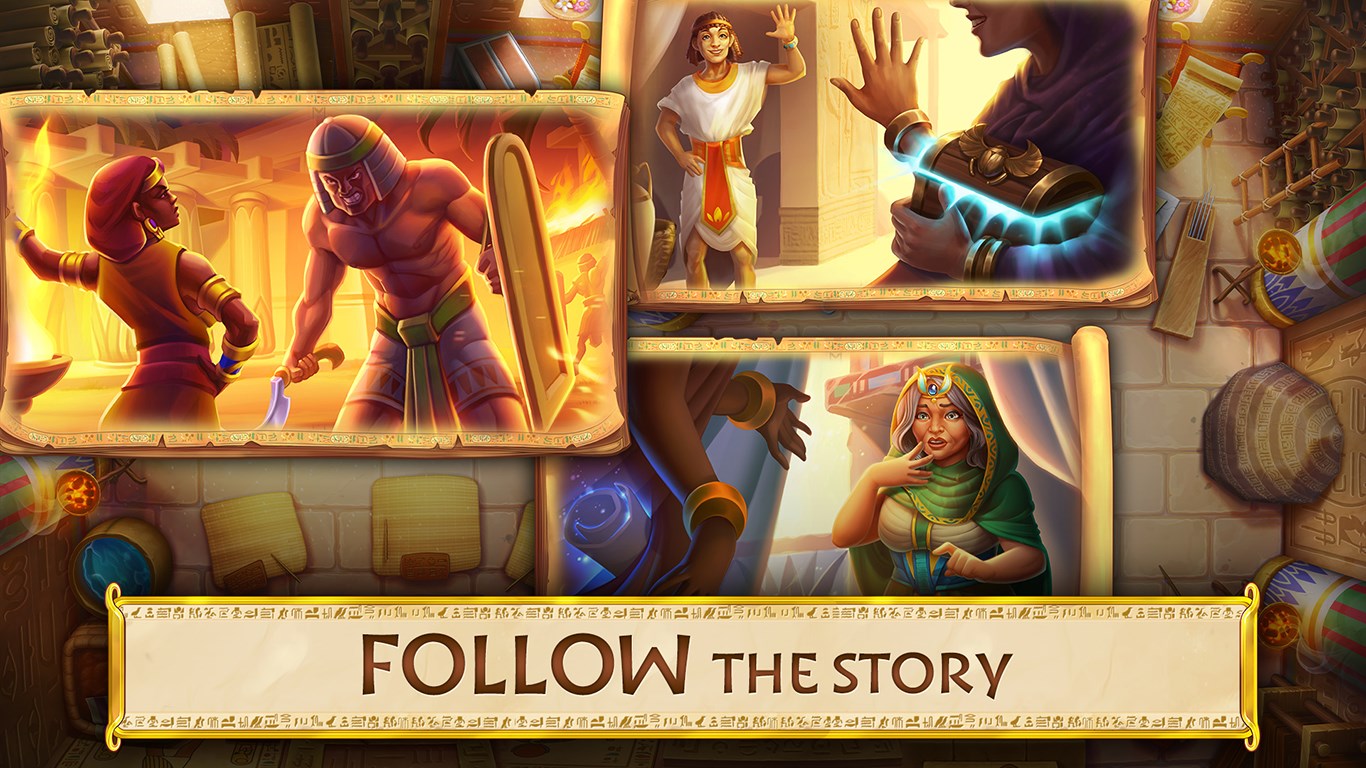 Jewels of Egypt: Match 3 Puzzle Game screenshot