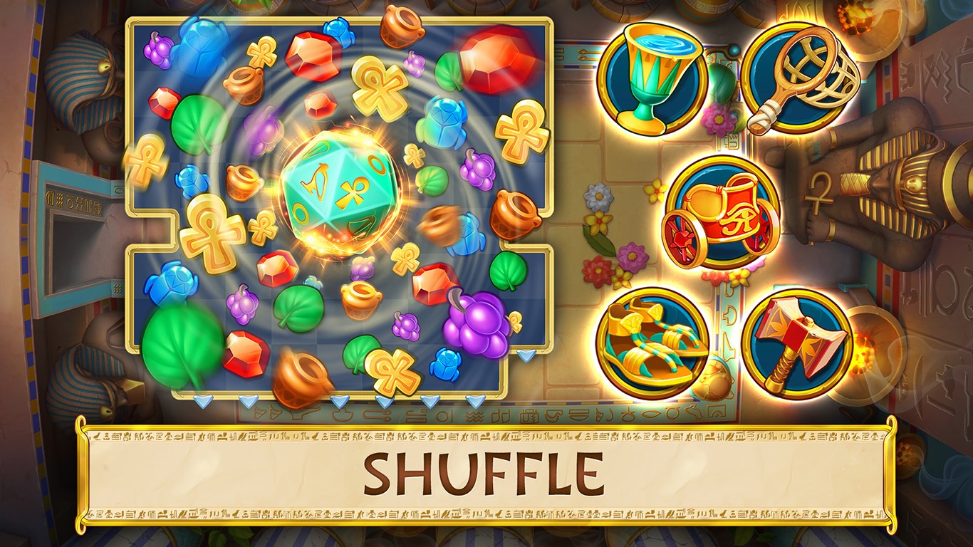 Jewels of Egypt: Match 3 Puzzle Game screenshot