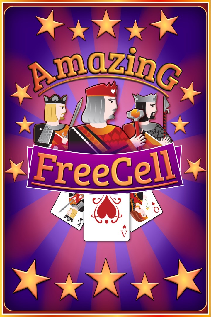 Amazing FreeCell Solitaire poster