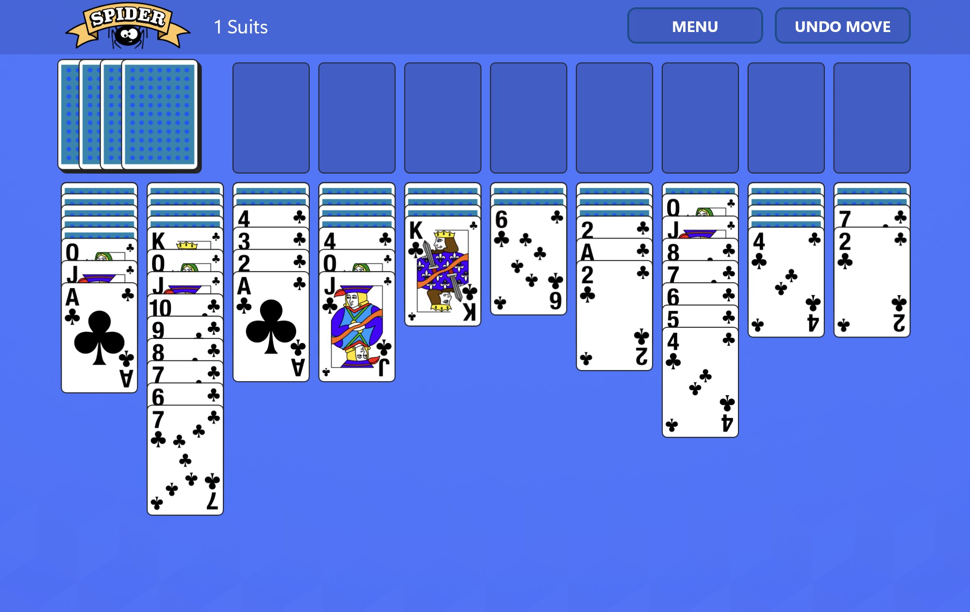 Spider Solitaire Cards screenshot