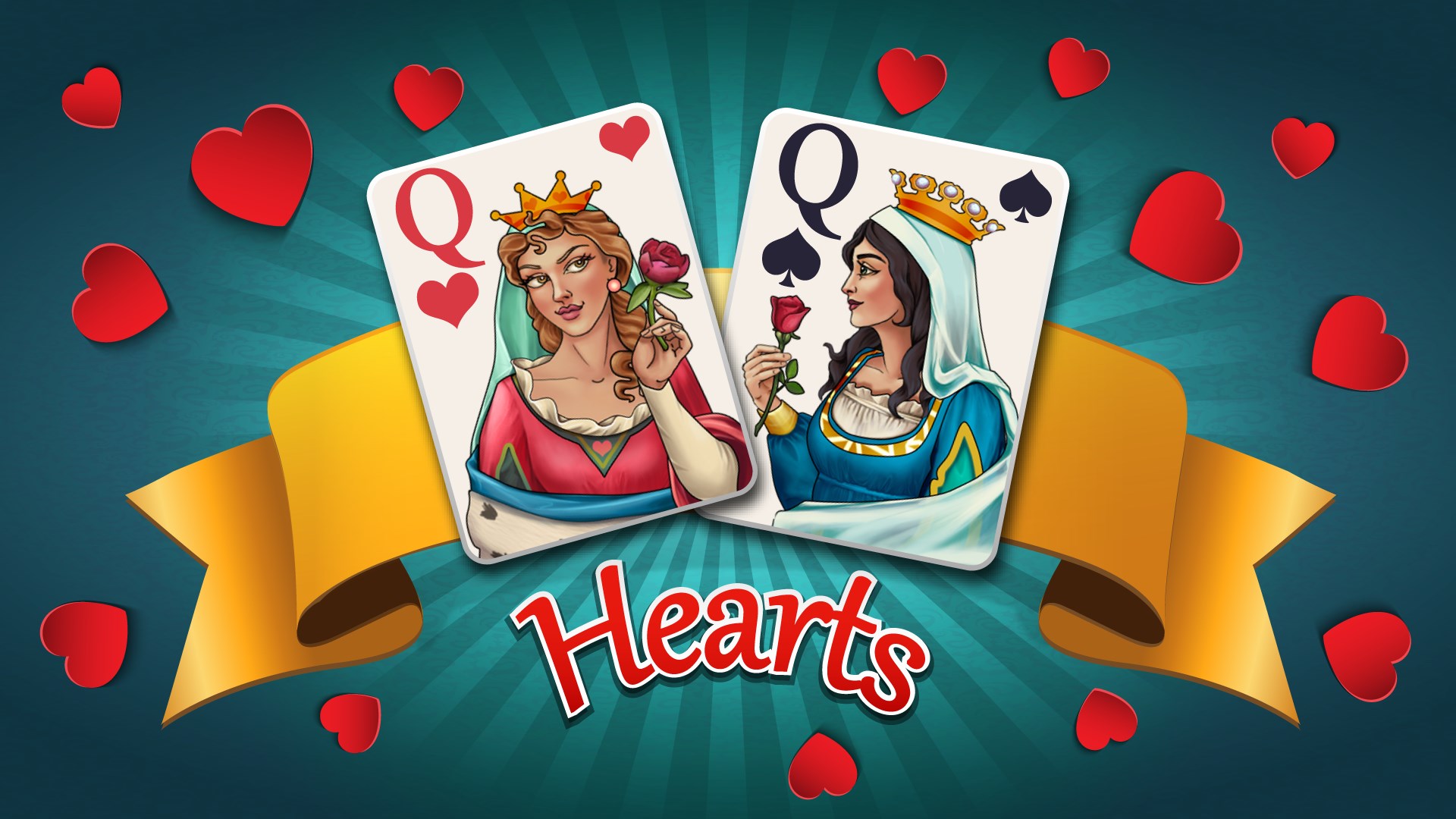 Hearts Deluxe titledhero art